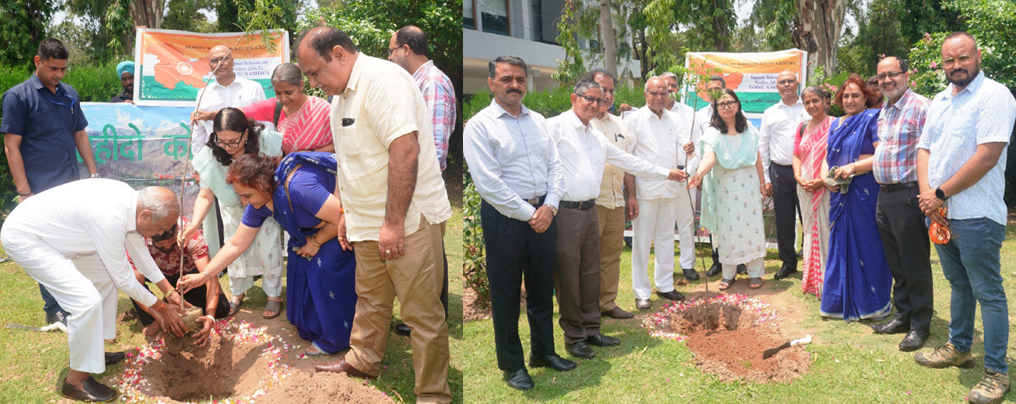 Sh. Banwari Lal Purohit inaugurates campaign to celebrate Silver Jubilee Anniversary of Kargil Vijay Diwas by planting a sapling at Raj Bhawan Plantation